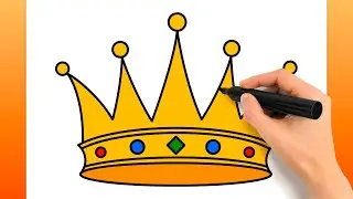 Wie Zeichnet Man Eine Krone (Einfaches Zeichen-tutorial)