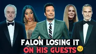 Jimmy Fallon&rsquo;s Most Awkward Interviews Ever &mdash; De Niro, Cardi B, Kidman & More