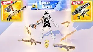 TOONA FISH vs ALL NEW MYTHIC GUNS (NEW!) Fortnite Chapter 7 Season 1