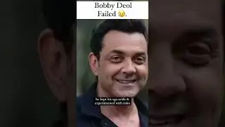 Bobby Deol Failure Story #shorts #truestory #emotional