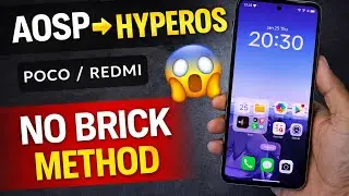 AOSP to HyperOS Hybrid ROM Flash Guide | POCO & Redmi Note 13 Pro / POCO X6 (Step-by-Step)