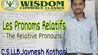 Les Pronoms Relatifs II The Relative Pronouns II French II #33