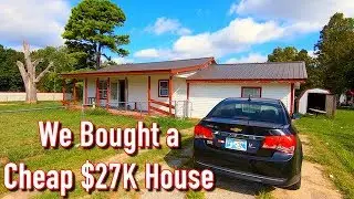 We Bought a Cheap $27K 4 Bedroom with 1 Acre in Oklahoma