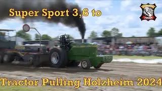 Tractor Pulling Holzheim 2024 - Super Sport 3,6 to - #tractorpulling