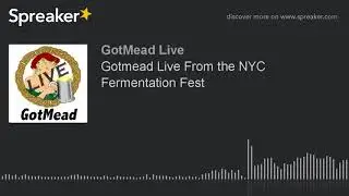 Gotmead Live From the NYC Fermentation Fest (part 3 of 3)