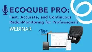 EcoQube Pro: Fast, Accurate, and Continuous Radon Monitoring for Professionals