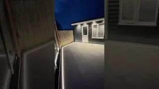 ⚡️ LED strip lighting ⚡️ #garden #gardeningtips #gardenproject #patio #gardenlighting #ledlights