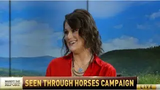 Country music star Mae Estes is helping spread mental health awareness through the love of horses