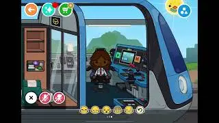 Toca World family trip to Canada 🇨🇦 (Train Ride Home)