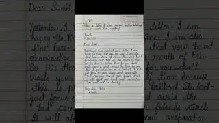 @sushmitasv4676  A Letter To Your Younger Brother Advising Him To Avoid Bad Company