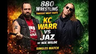 KC Warr против JAZ (с Никсом Уайлдом) | 880 Wrestling TNF &ndash; 24 июля 2025 г.