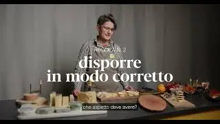 Posa del tagliere di formaggi - video di istruzioni
