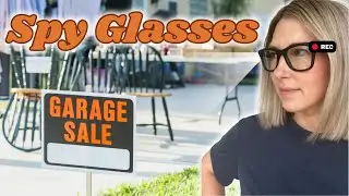 Going To Garage Sales With Spy Glasses | Rayban Meta