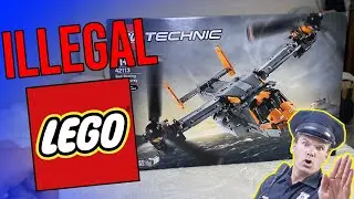 i Bought A ILLEGAL LEGO Set - Bell Boeing V-22 Osprey Worth Over $1000!!
