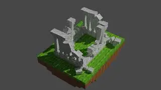 Making Minecraft blocks in blender