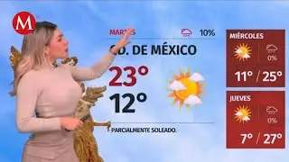El clima para hoy 13 de noviembre de 2023, con Jessica de Luna