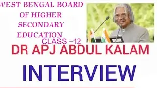 INTERVIEW Dr. A.P.J. Abdul Kalam