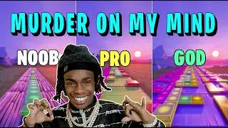 YNW Melly - Murder On My Mind - Noob vs Pro vs God (Fortnite Music Blocks)