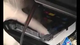 Installation des Dauerdrucksystems (CISS) f&uuml;r Multifunktionsger&auml;t Canon MP540