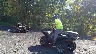 ATV donut fail