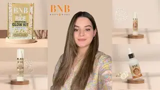 Get Glass Skin with BNB's Rice Extract Bright and Glow Kit | Minal Khan's Review