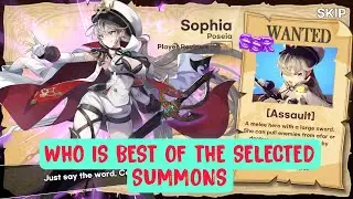 DEMIAN SAGA | WHO IS BEST OF THE SELECTED SUMMONS !? WHO WILL YOU CHOOSE ?