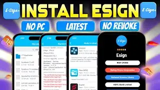Esign iOS Guide 2025 : Unlimited Sign & Sideload IPA (No PC)