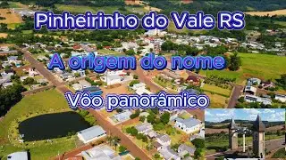 Vôo exploratório na cidade de Pinheirinho do Vale no Vale do Rio Uruguai. 