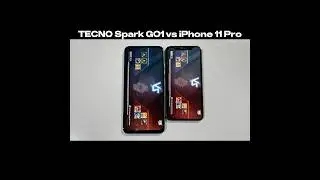 TECNO Spark Go 1 vs iPhone 11 Pro  - PUBG TEST
