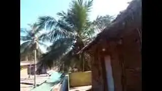 A tour of my deluxe beach hut in Arambol, Goa, India