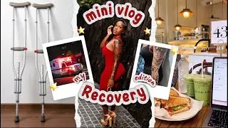 Recovery Era 💋 New Tattoo? 👀 + Cafe Vlog