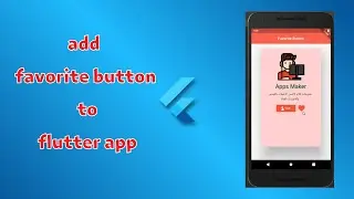 Add Favorite Button to Flutter App