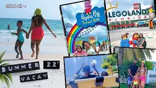 Time Travel Vlog:SUMMER 22' Tampa Bay, Florida | Anna Maria Island | Peppa Pig Theme Park | LegoLand