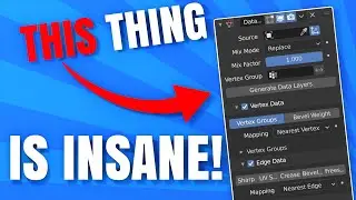 How Does The Data Transfer Modifier Really Work? (Blender Tutorial: Part 2 of 2)