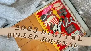 Unveiling My 2023 Digital Bullet Journal Setup | FREE Templates