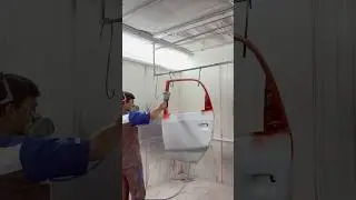paint booth training session ✨#shortsfeed #shorts #paint