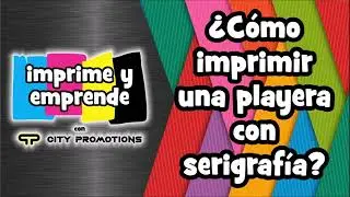 &iquest;C&oacute;mo imprimir playeras con serigraf&iacute;a?