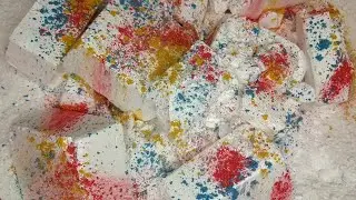 ASMR Gym Chalk// 8 Blocks of Powdery Ader// Tapping