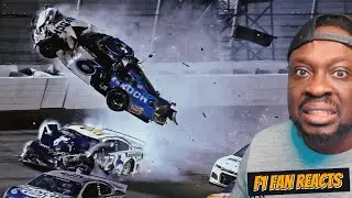 Formula 1 Fan Reacts to NASCAR's Biggest Flips