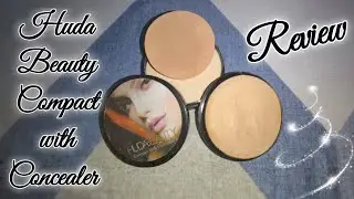 Huda beauty compact with Concealer || review || affordable || makeup product || 2022