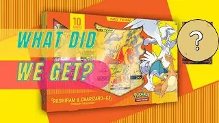 Opening Pokemon Reshiram & Charizard GX premium collection