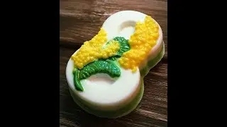 8 марта в мимозах / мыло ручной работы / мыловарение