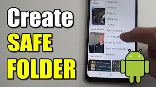 Как переместить фотографии и видео в безопасную папку с помощью LOCK на телефоне Android (лучший ...