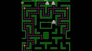 Ms. Power Ball (Ms. Pac-Man, Tengen, NES) - Cube Tech VT369 Enhanced Hack