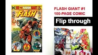 FLASH GIANT #1 - 100 PAGE Comic Book Flip Through