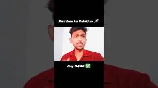 Problem: Salary slow growth | Solution: Affiliate Marketing 🔑 (Day 4/30) #skills #shorts
