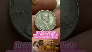 Rare 1943-D Steel Penny | Wartime Collectible #worldcoinquest7861