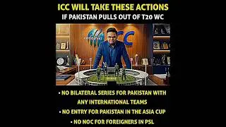 ICC will not take Pakistan's drama lightly this time 😆||#jayshah#icc#pakistan#icct20worldcup2026#par