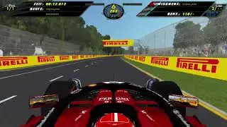 F1 Challenge VB 2025 Ferrari Melbourne Onboard Lap