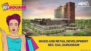 Construction Update August 2022: AIPL Joy Square @ Sector 63A, Gurugram